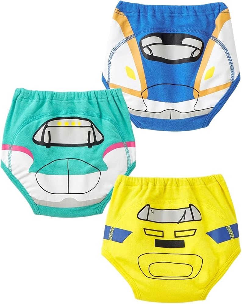 トレーニングパンツ３点セット Amazon.co.jp: [ニッセン] でんたま 3層トレーニングパンツ3枚組