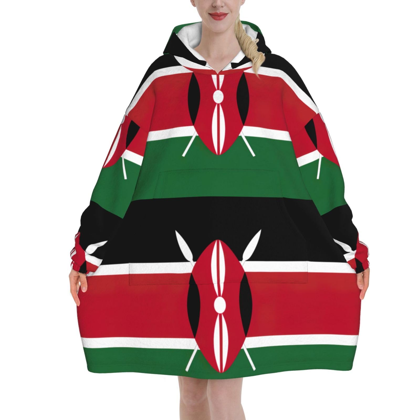 Couverture à capuche Kenya : finis les frissons en hiver - 8