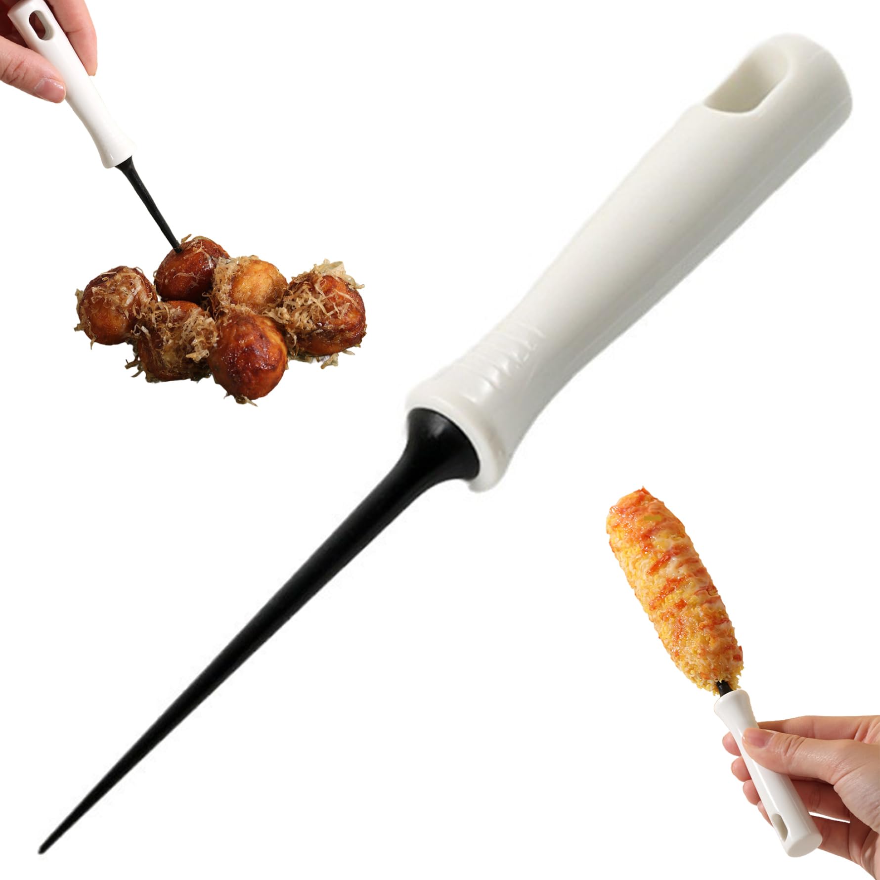 Takoyaki Pick 7 calda resistente al calore manico antis-lacca