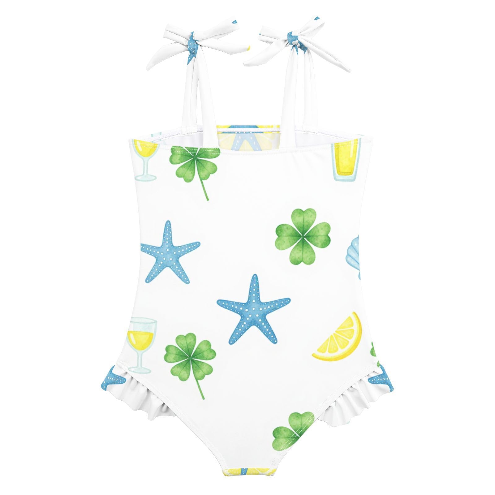 FRODOTGV Costume da bagno intero ad asciugatura rapida, costume da bagno da spiaggia per neonata