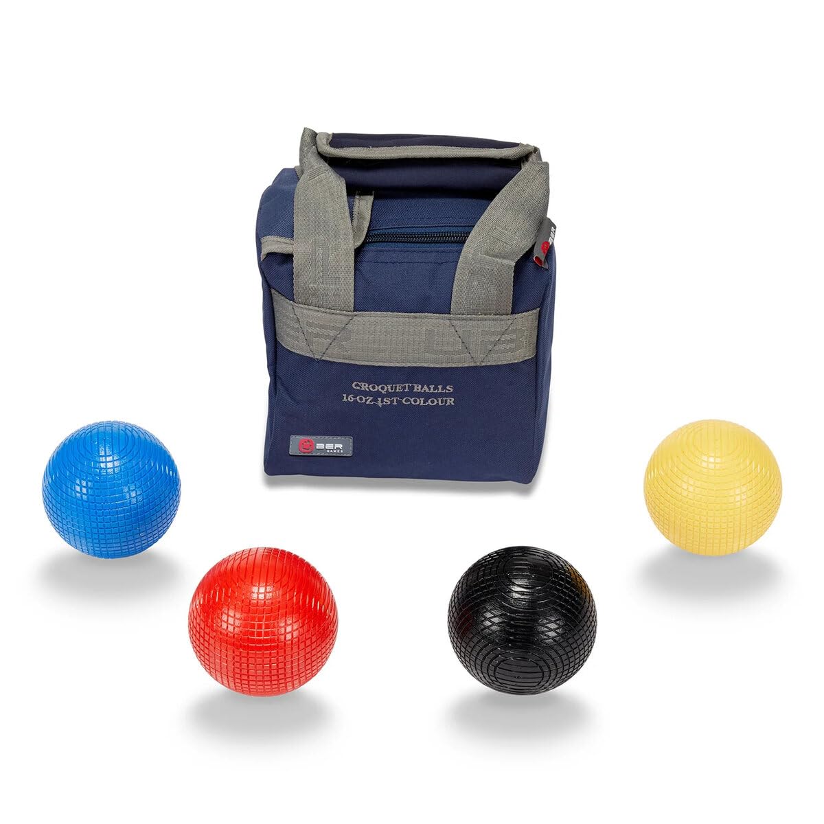 Uber Games Set of 4 Croquet Balls, 16oz, 1st Colours, Composition