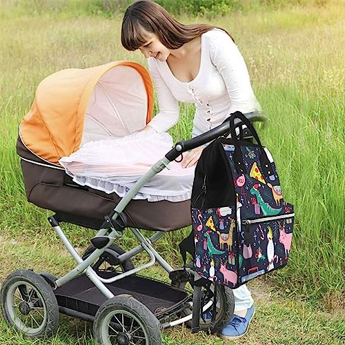 Sac à dos grande capacité multicolore avec fermeture éclair robuste