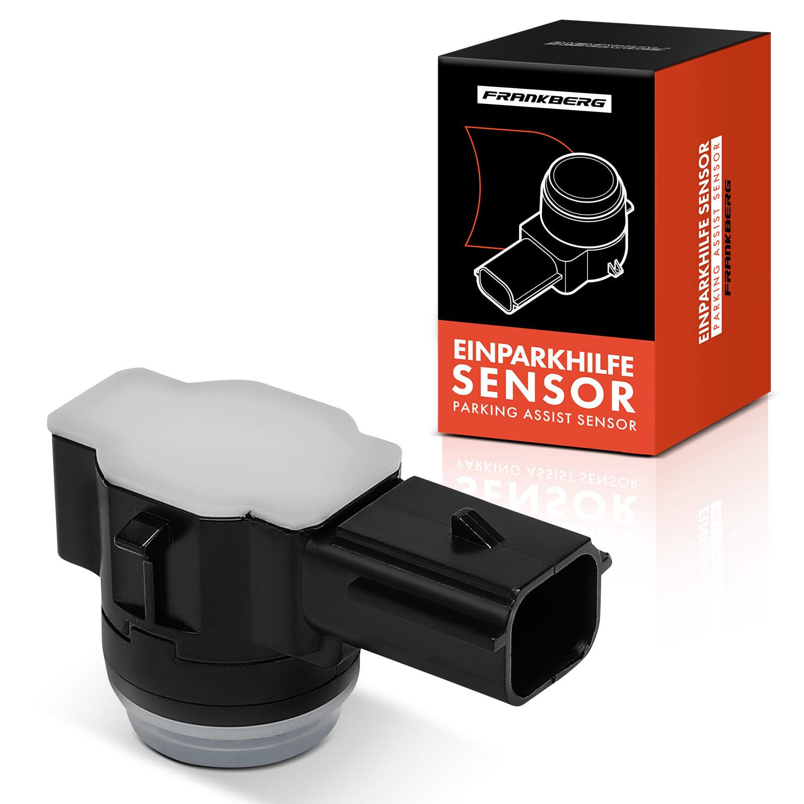 Frankberg Sensore di Parcheggio PDC Posteriore 3-Poli Compatibile con Fiesta VI CB1 CCN Ecosport B-Max JK Tourneo Courier B460 MPV Fiesta VI Van Replace# 5261157