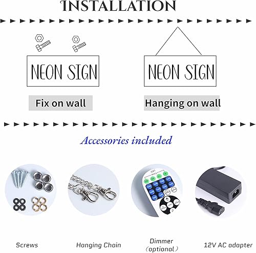 Vista 14 de Letrero de neón personalizado para decoración de pared, letrero de neón con nombre Fmaily personalizable para bodas, eventos de fiesta familiar