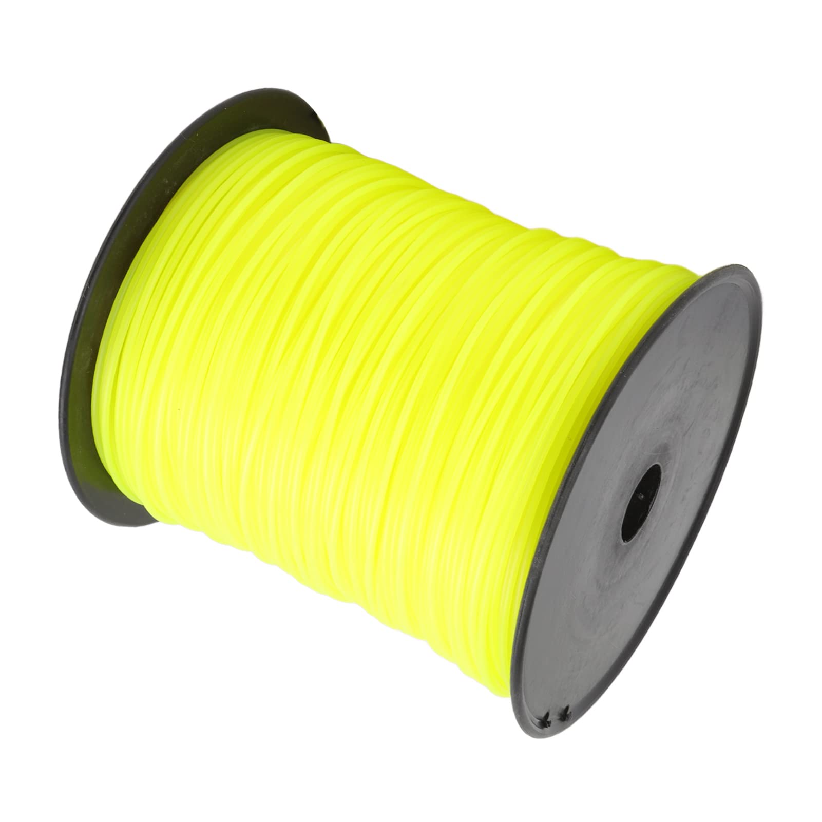 Nylonowa żyłka do Przycinarki 3,0 Mm Okrągła żółta żyłka do Podkaszarki Zamienna Szpula Cięcia Grubych Chwastów Trawiastych w Pielęgnacji Trawników w Przydomowym Ogrodzie (300 m)