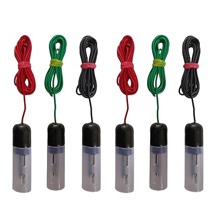 AQUAA 6 Unit Water Level Stainless Steel Sensor with 1.5m Wire for Water Level Controllers