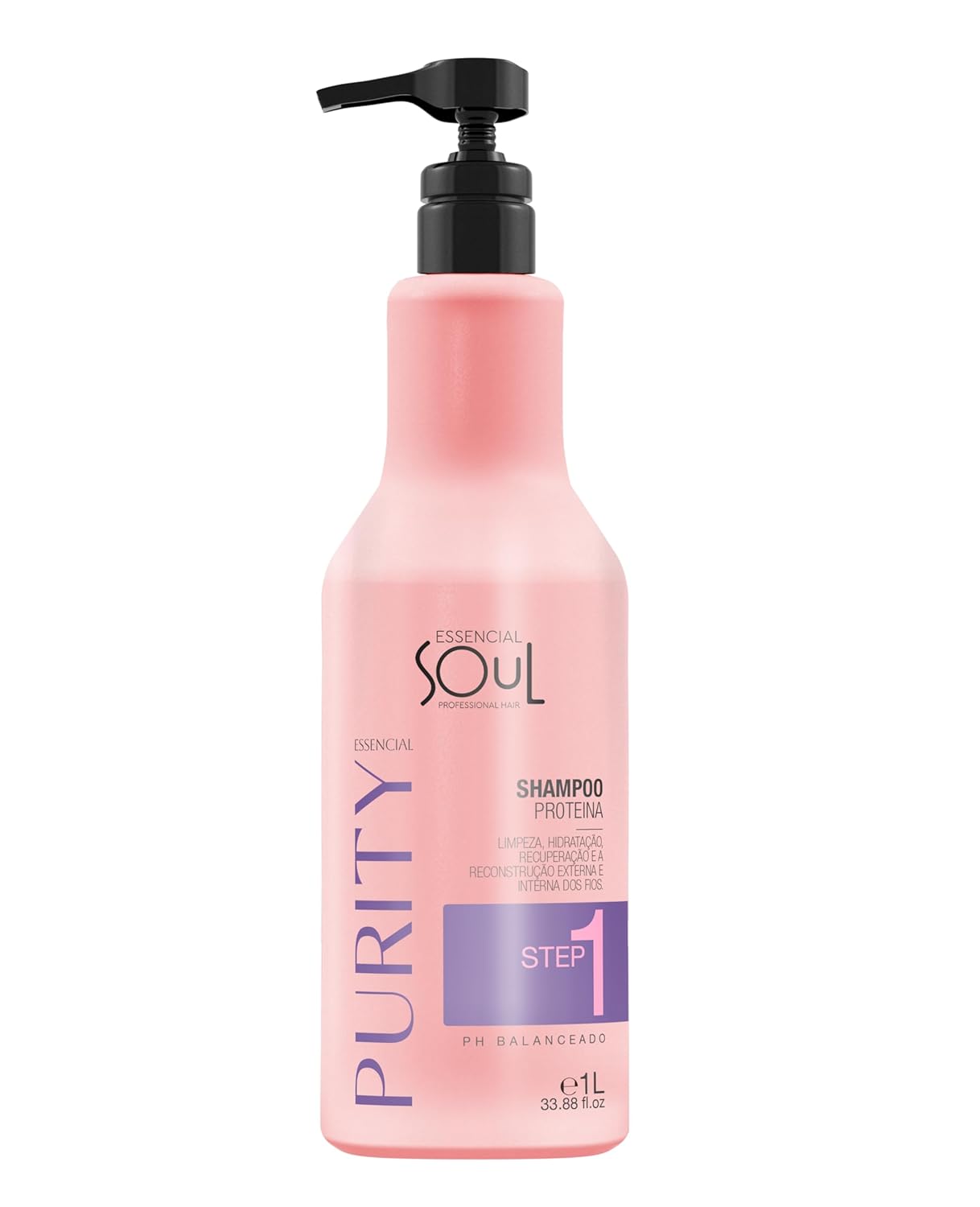 ESSENCIALSOUL Purity Hair Reconstructor Treatment Set, 5 Steps Professional System,