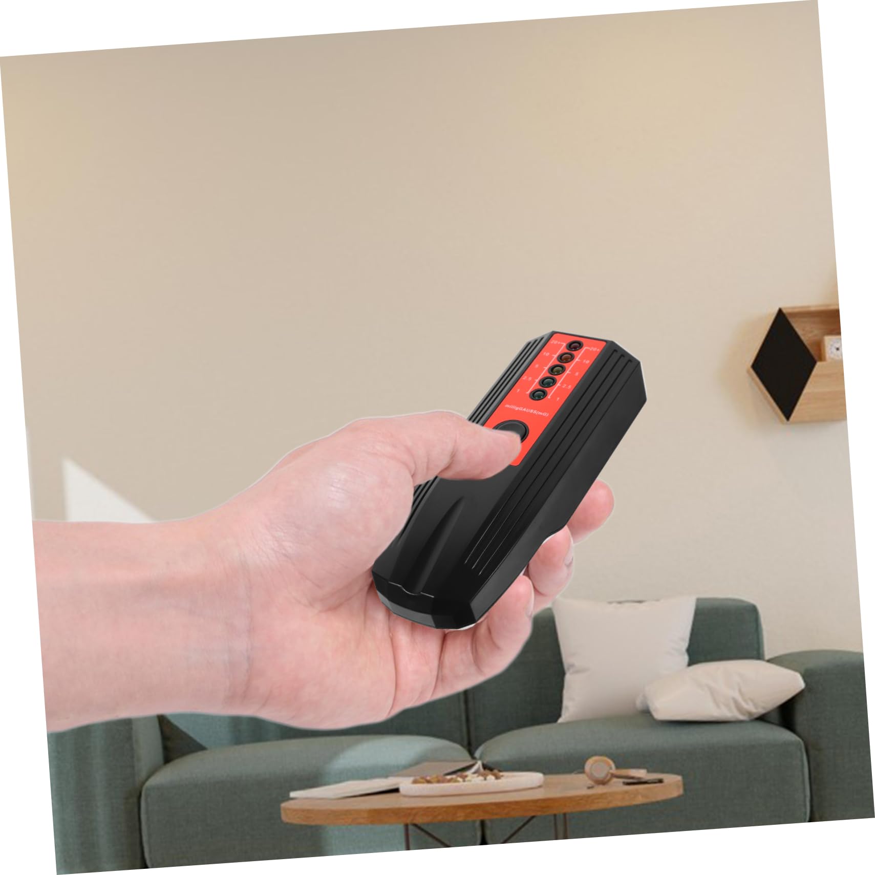 COSMEVIVI Magnetometer Emf Magnetic Meter Digital Emf Meter Detector Safety Tool