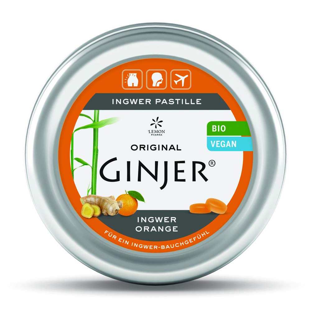 GINJER PASTILLE ORANGE-ORGANIC