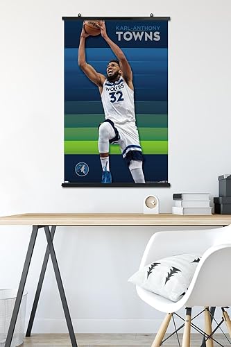 Miniatura 5 de Trends International NBA Minnesota Timberwolves - Póster de pared de Karl-Anthony Towns 23