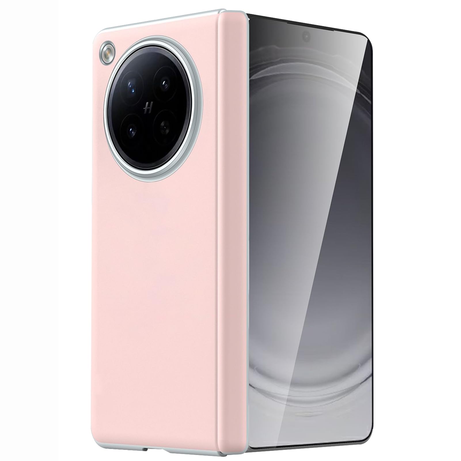 LUOTANL Magnetic Case for Oppo Find N6, Liquid Silicone Wireless Charging Hinge Protection Cover