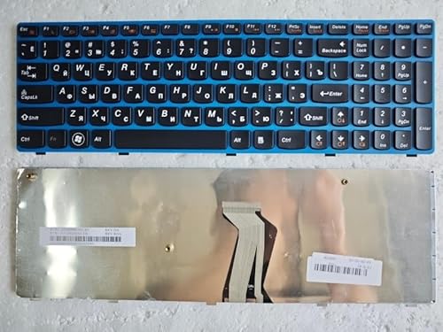 RU/SP/US/FR/GR �m�[�g�p�\�R���L�[�{�[�h FOR V570 V570C V575 Z570 Z575 B570 B570A B570E V580C B570G B575 B575A B575E B590 B590A �p(RU Blue)