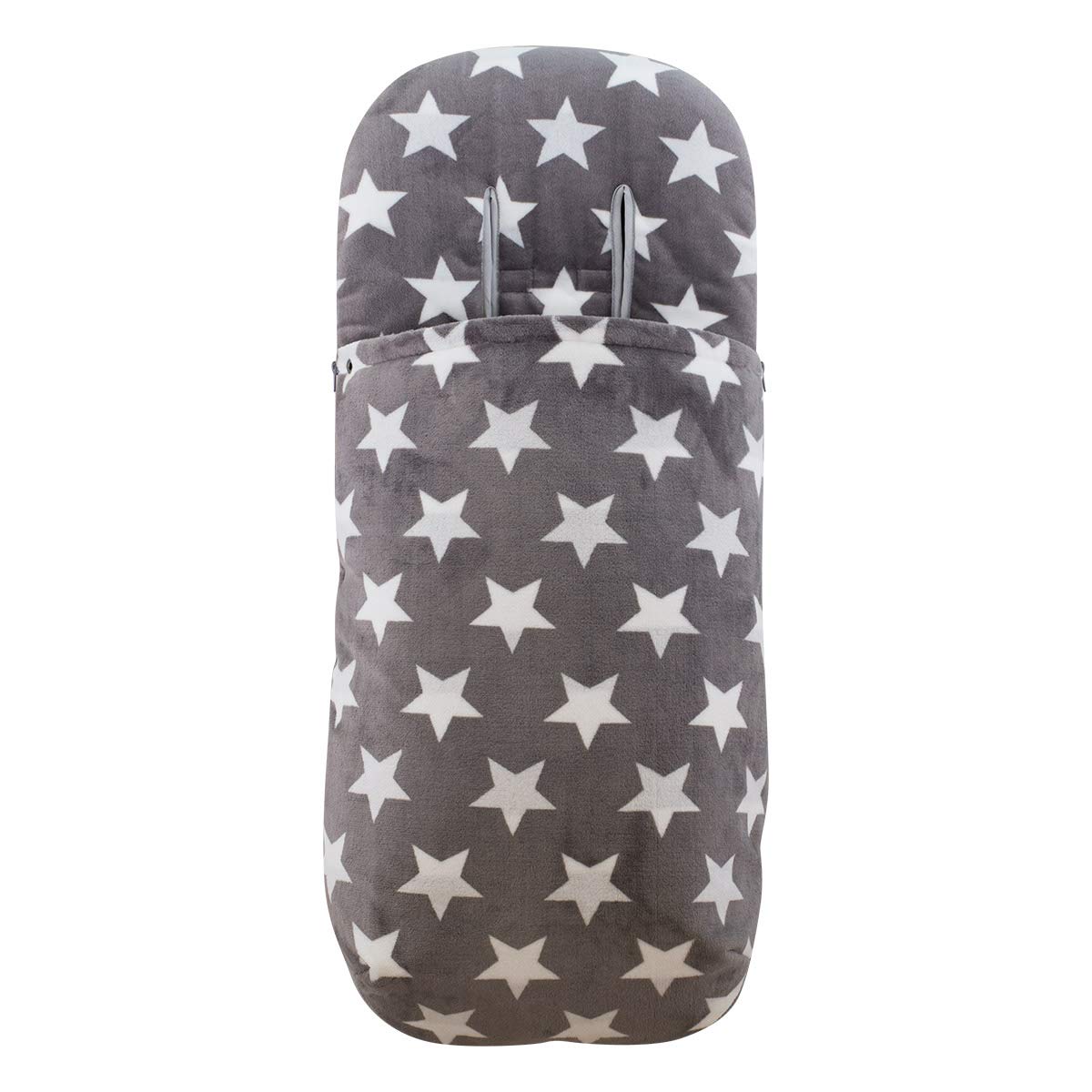 JYOKO Kids Chancelière Universelle pour Poussette, Chancelière d'hiver Polaire pour Siège, Chancelière pour Landau de Bébé, Polaire Extra Douce (Nordic Scandi, Thermo Polaire)