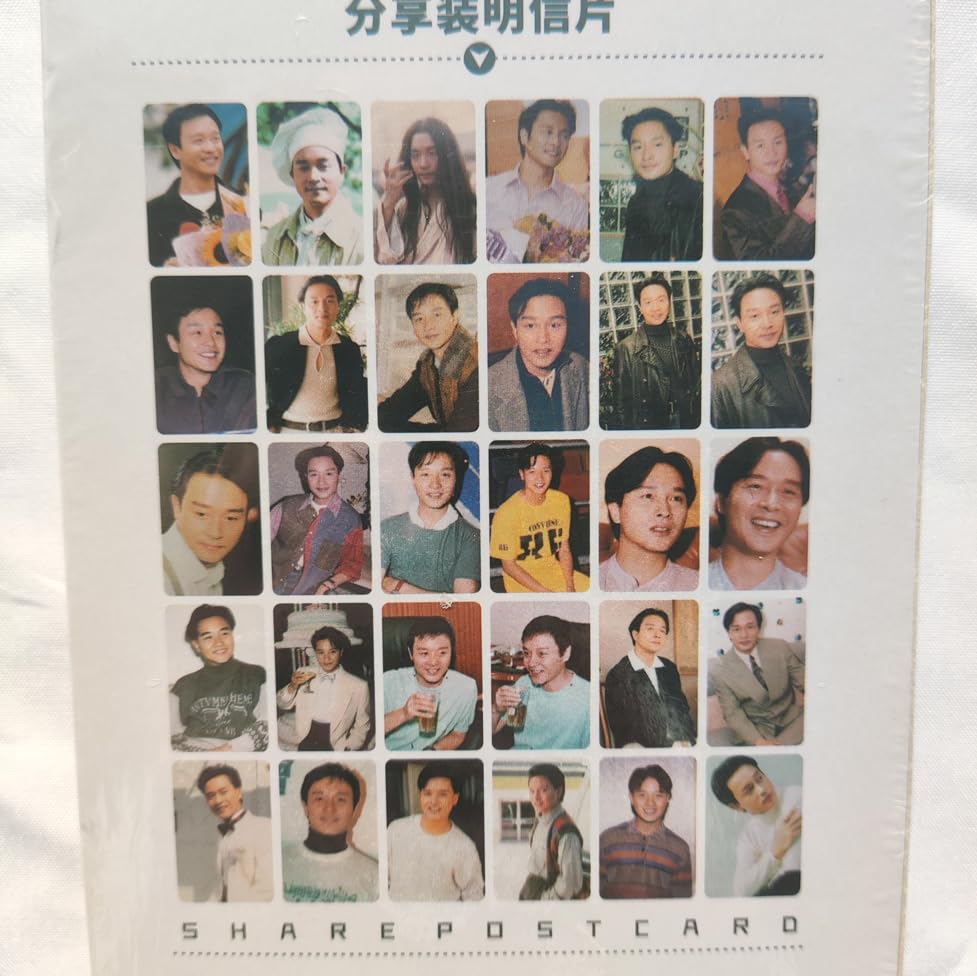 張國榮（レスリー・チャン）写真集、ポストカード 張國榮（レスリー