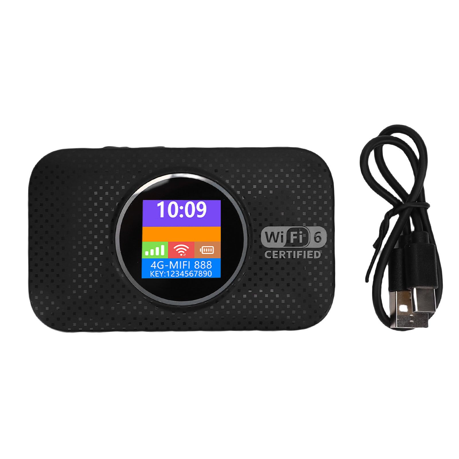 Cocoarm Router Hotspot Mobile 4G LTE, WiFi 6 300Mbps (BLACK)
