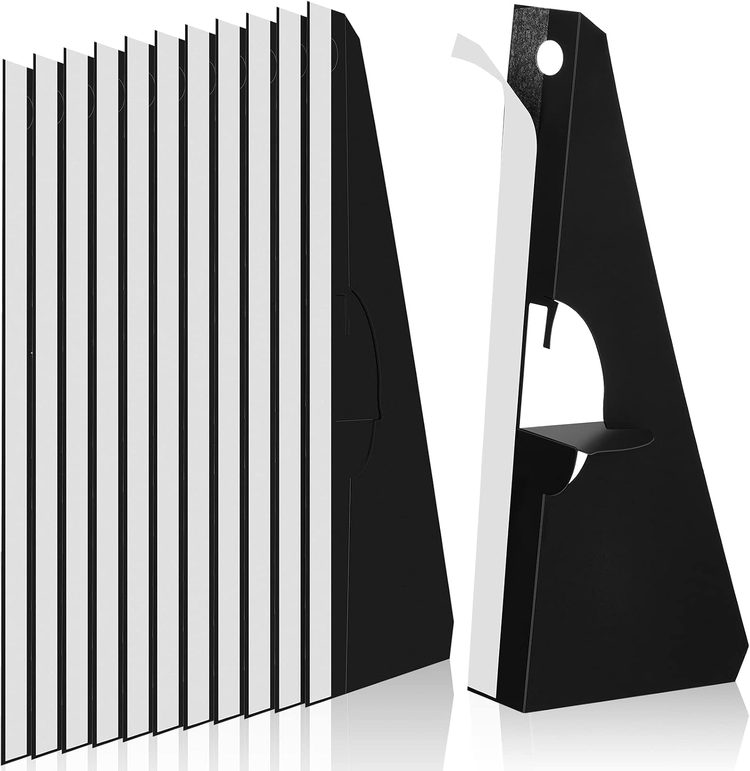 Marspark 12 Pack Poster Stand,12 Inch,White