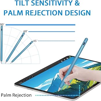 Amazon.com: iPad Pencil 2nd Generation with Palm Rejection & Tilt