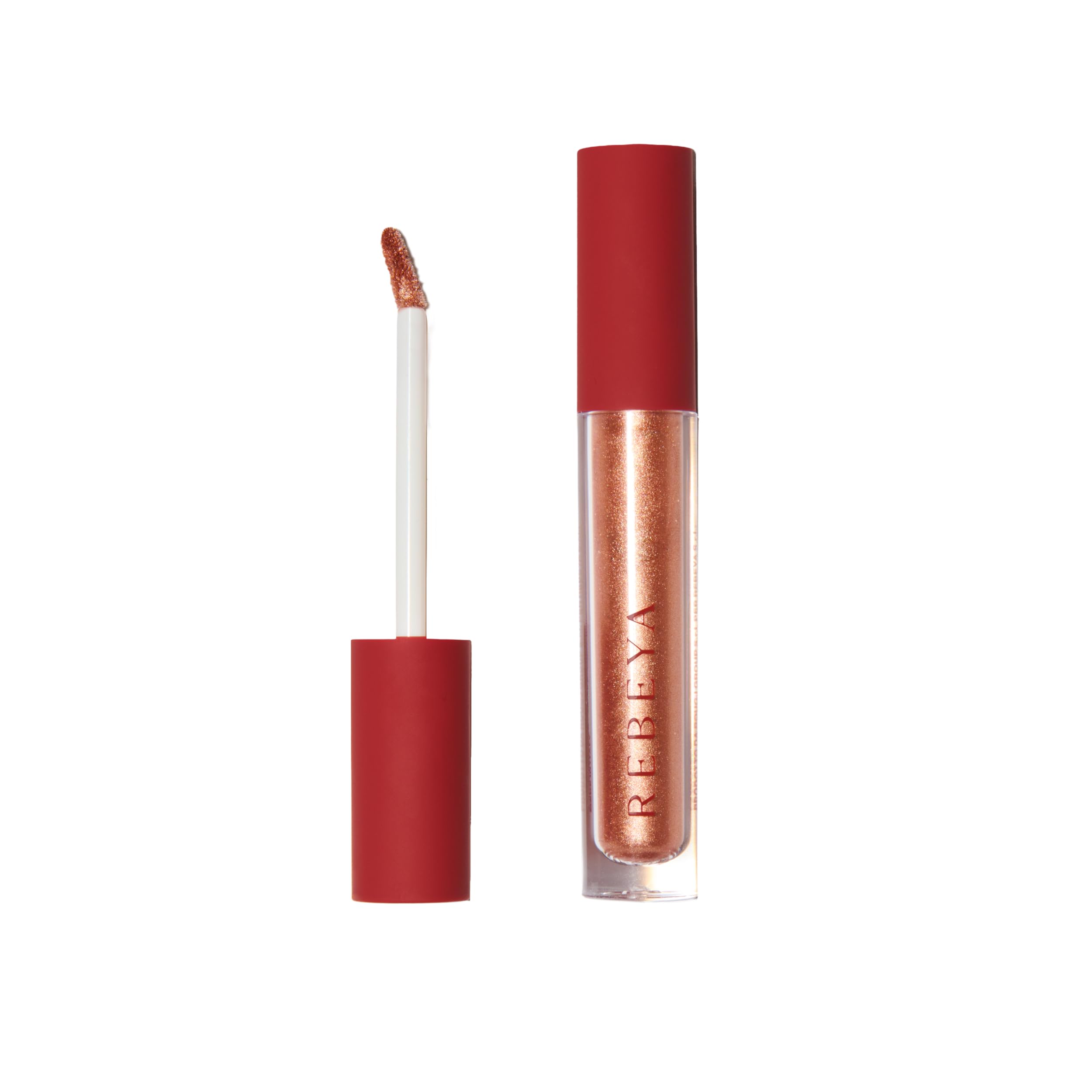 Ombretto liquido occhi Hada Libre 03 - effetto metallico brillante, alta pigmentazione e lunga tenuta senza pieghe, texture gel setosa waterproof con effetto crema morbido e luminoso - Made in Italy