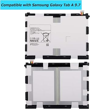 EB-BT550ABE EB-BT550ABA Replacement Battery with Galaxy Tab A 9.7 SM-P550,SM-T550,SM-T555,SM-P350 with Toolkit