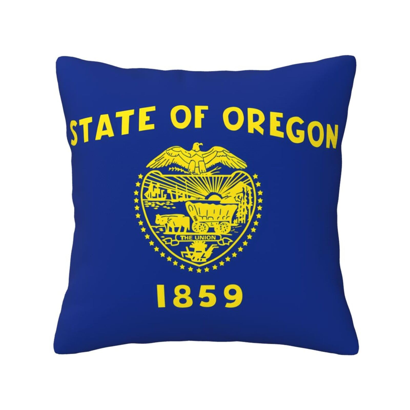 SXZVVBN Oregon State FlagDecorative Square Sofa Cushion Covers