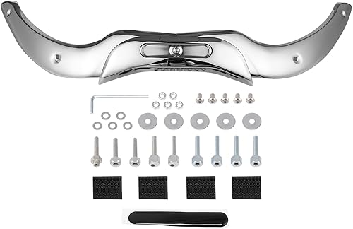 Miniatura 10 de TCT-MT Kit de molduras de parabrisas para Harley Road Glide modelos 2004-2013 Ultra FLTRU Custom FLTRX