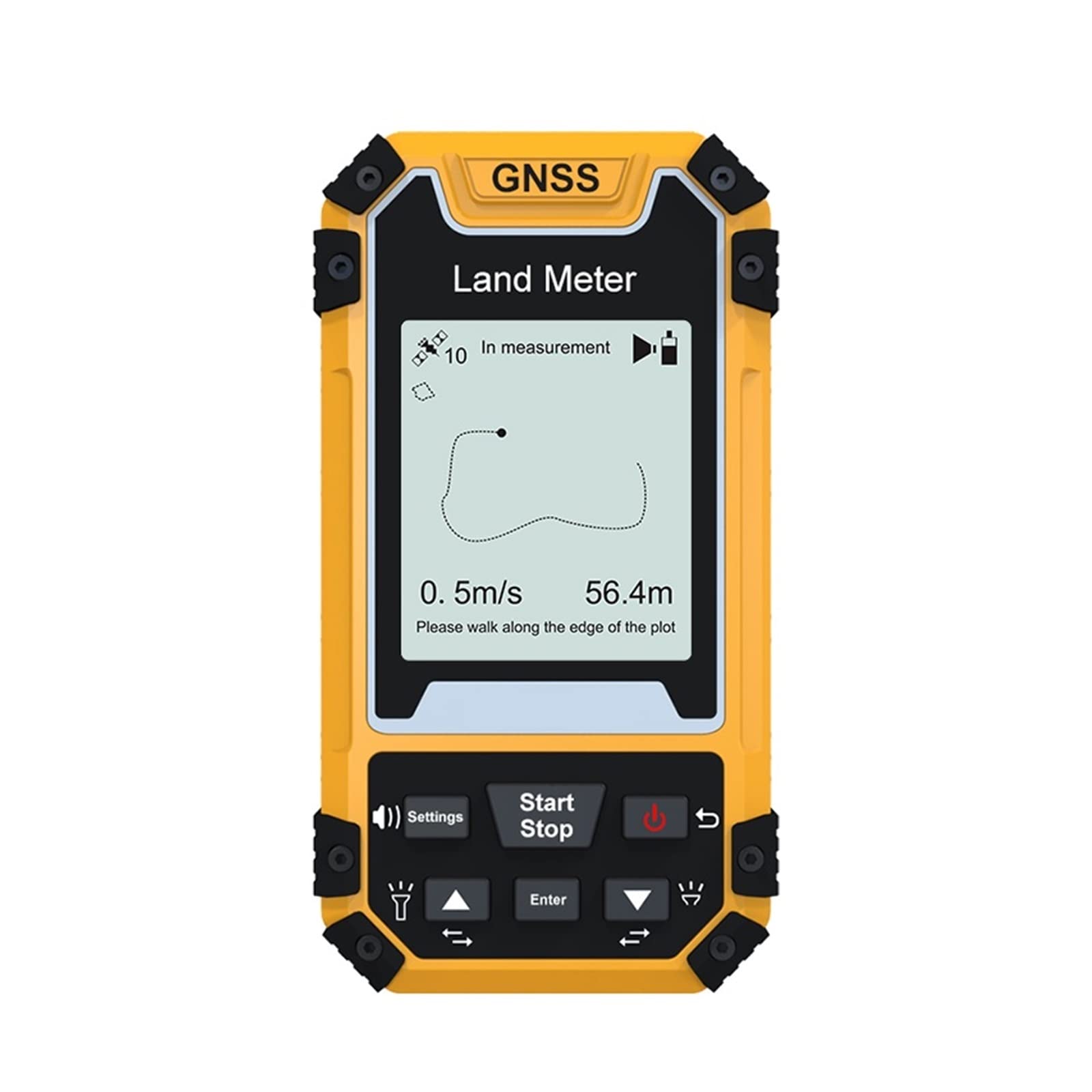 Ręczny miernik terenu GPS S1 przenośny GPS GPS GLONASS SBAS BeiDou miernik pomiaru terenu pomiar górski 2.4 calowy ekran narzędzie do geodezji Narzędzie pomiarowe do pomiarów zewnętrznych