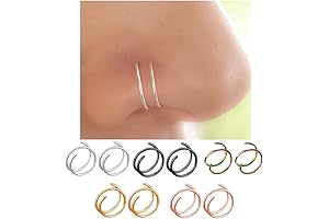 1 Pair Cheap Nose Rings Hoop: The Perfect Adornment for Any Nose Piercing