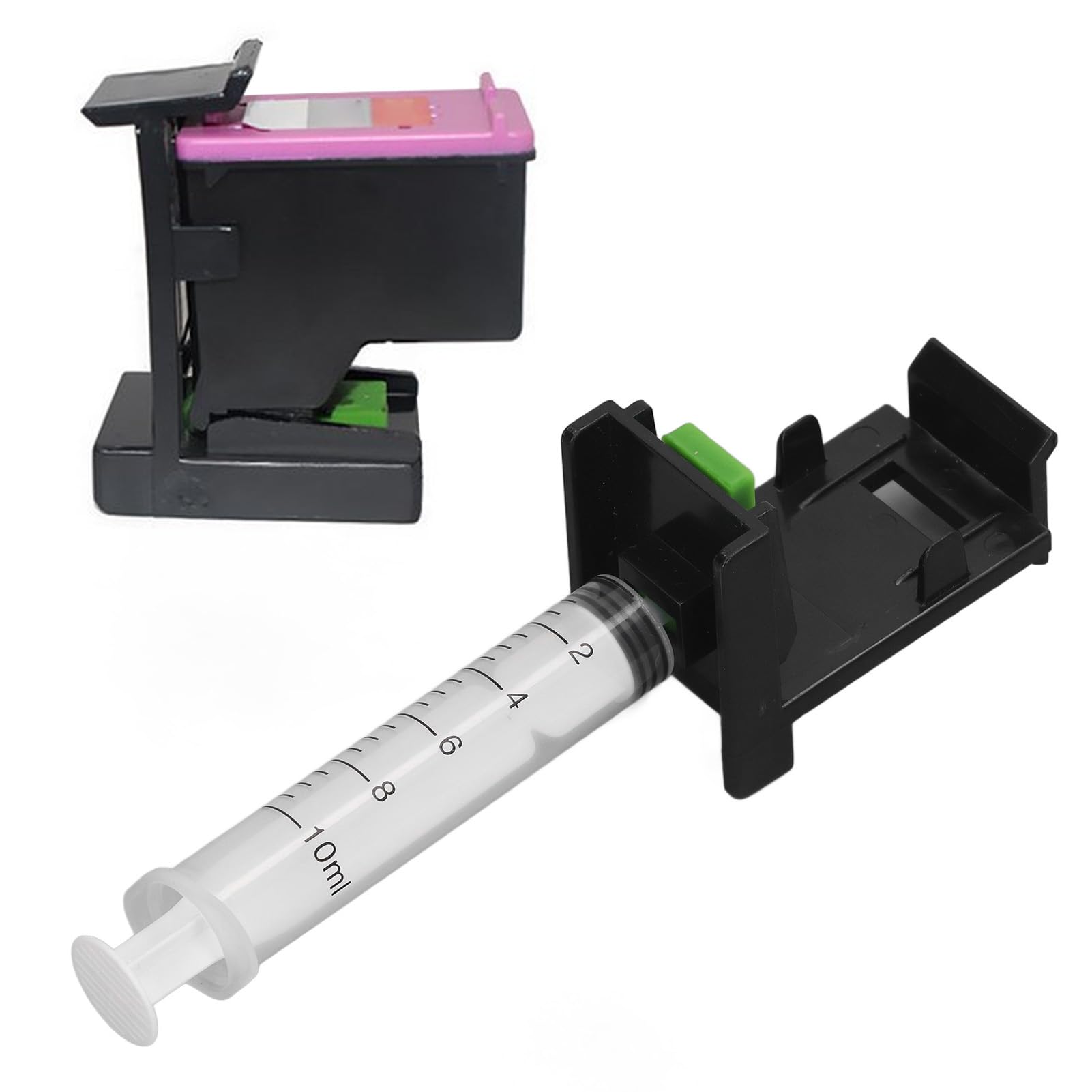 Tinten-Nachfüllset Für HP-Drucker – Mit Clip, Spritze & Saugpumpe Für Patronen 745, 746, 810, 811 Uvm.