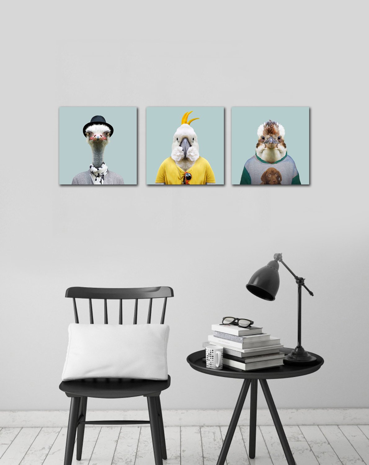 Amazon.co.jp: Gardeniaアート – 動物世界シリーズ7 Birds Ostrich