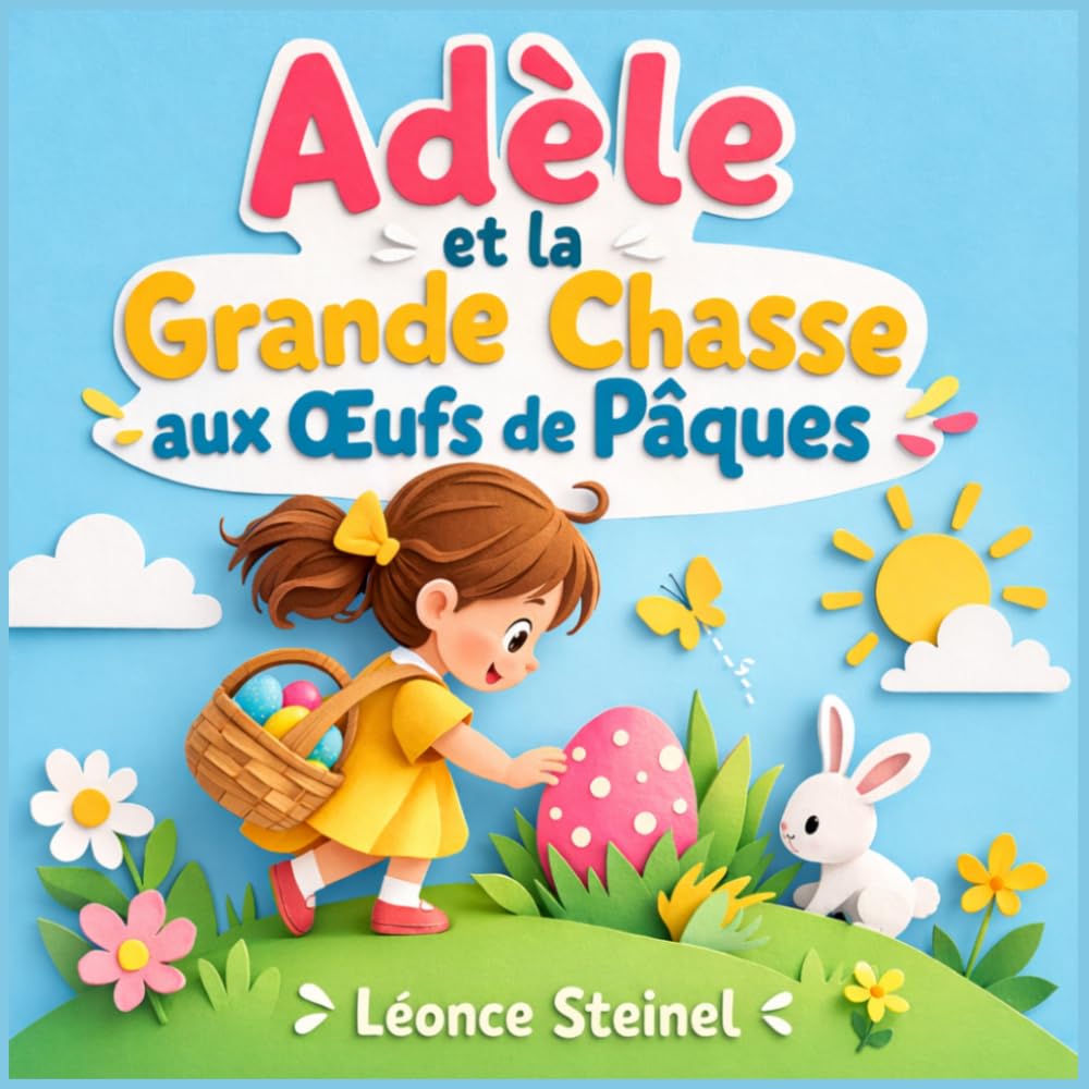 Adèle et la Grande Chasse aux Œufs de Pâques: Une aventure magique pour les enfants de 3 à 7 ans (Livre illustré en couleur)