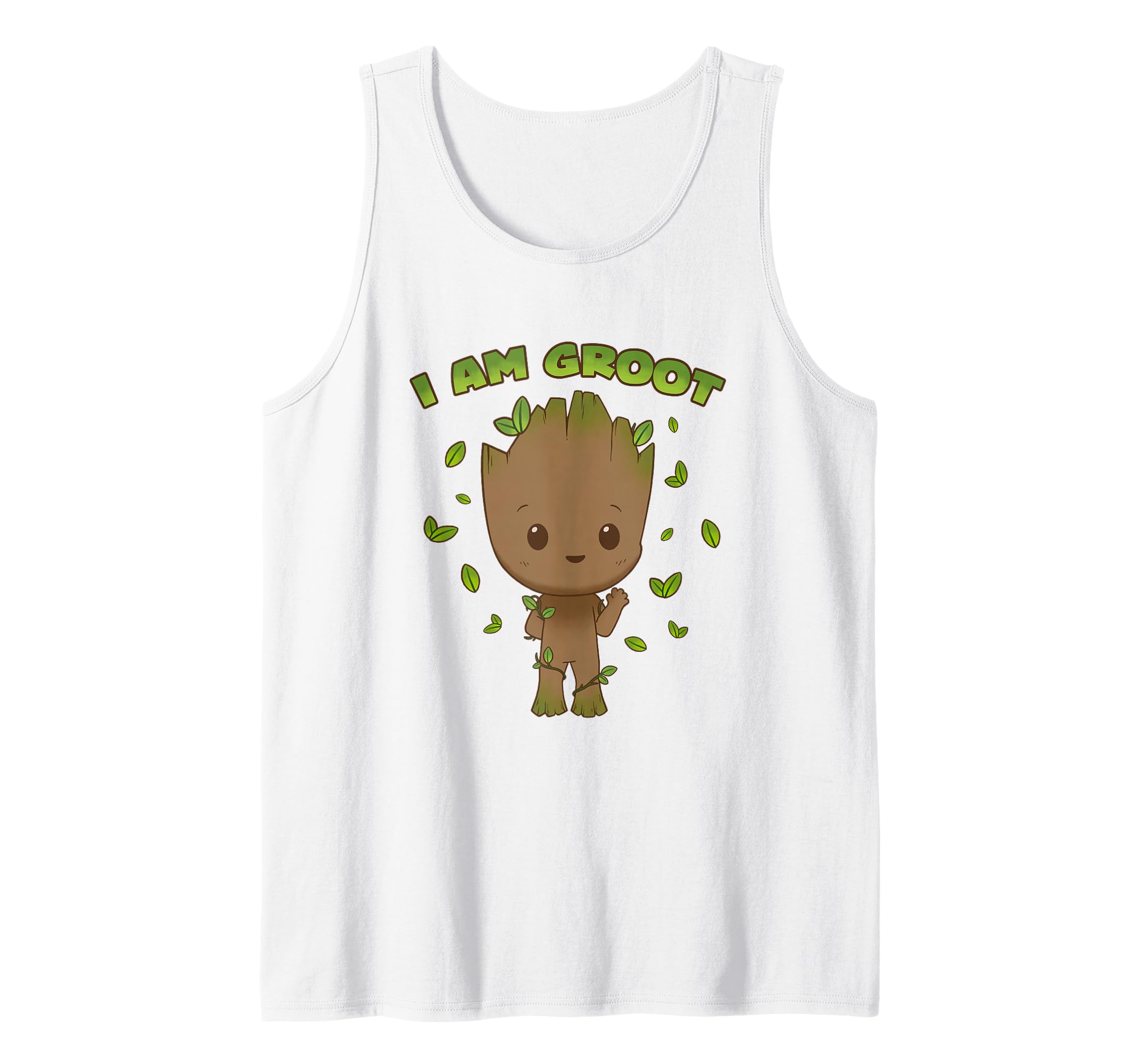 Marvel Studios I Am Groot tank top camiseta sin mangas de algodón casual de verano 2
