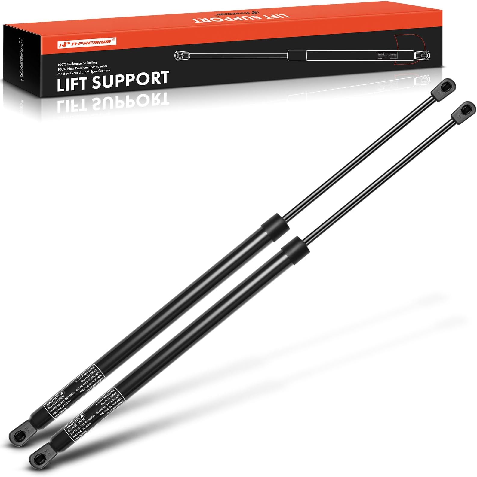 A-Premium Tailgate Rear Hatch Lift Supports Shock Struts, Car Boot Gas Springs Boot Strut for Nissan Xterra 2005-2013 2-PC Set