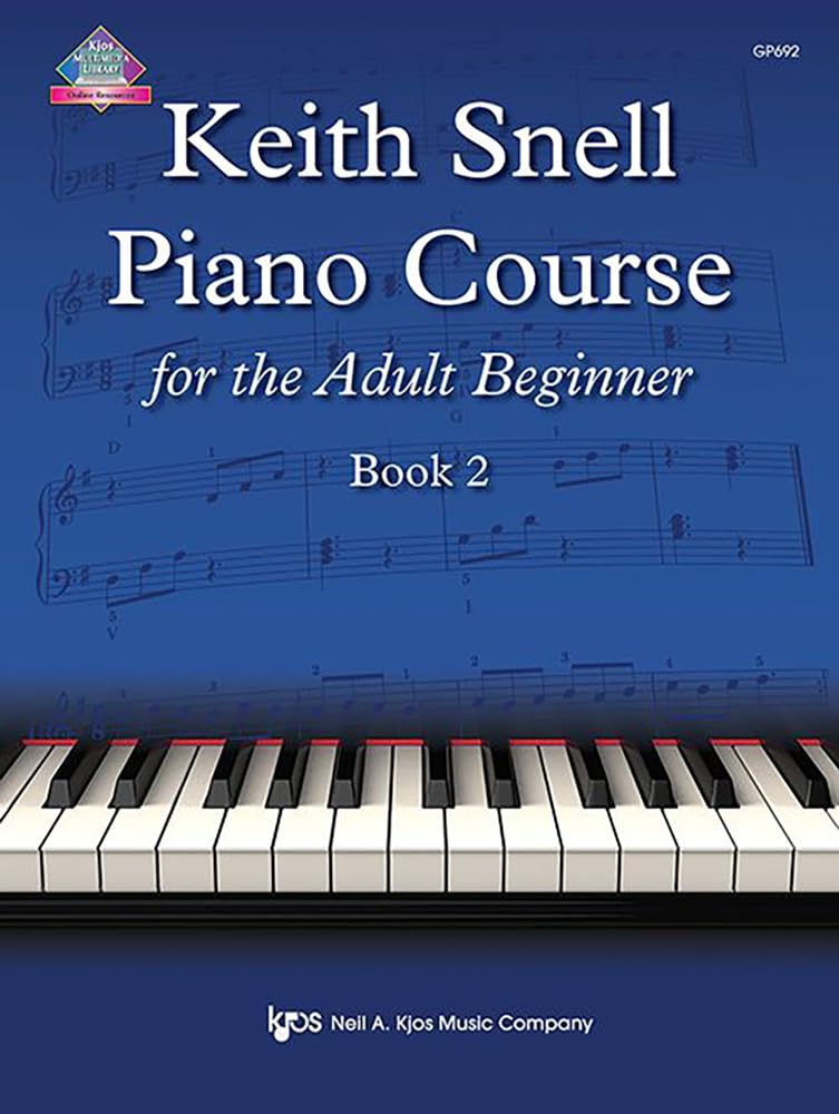 Kjos (Neil A.) Music Co Keith Snell Piano Course Adult Book 2
