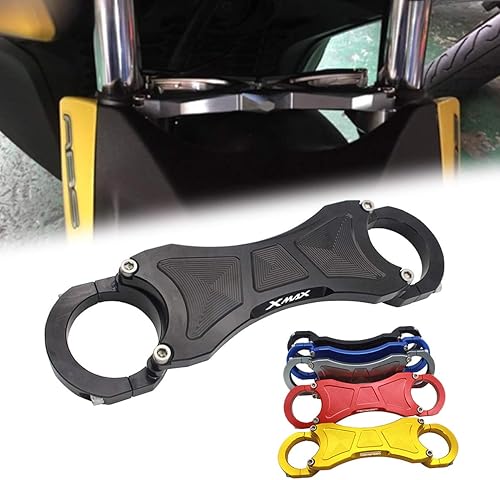 Logo X MAX xmax motocicleta CNC para XMAX 250 300 400 2018 2019 2020 Suspensión de horquilla delantera Amortiguador Barra de soporte de equilibrio