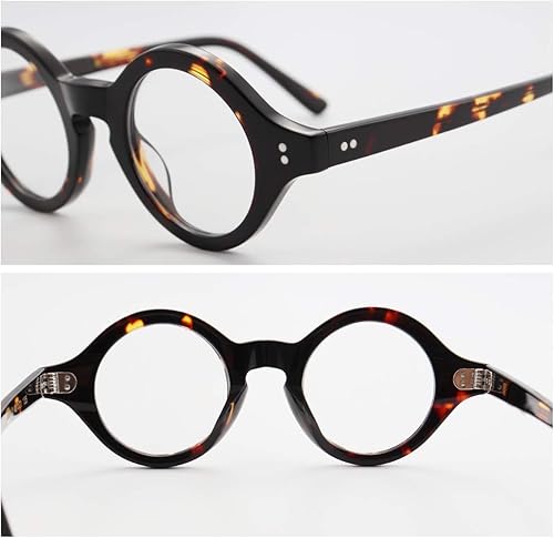 Miniatura 4 de Agstum Lentes ópticos redondos pequeños hechos a mano con acetato