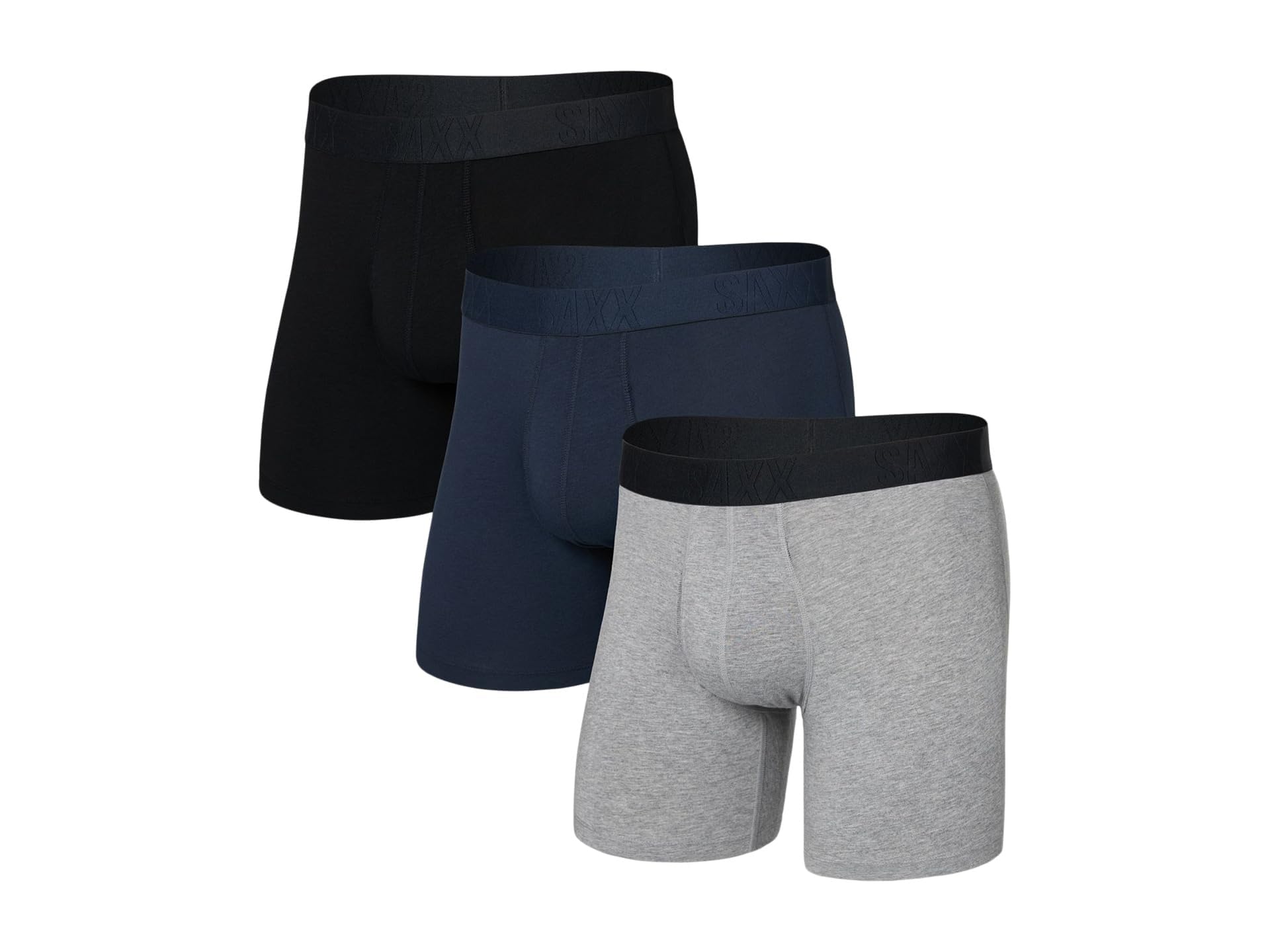 SAXX Underwear Co Mens Underwear with Pouch Droptemp Cooling Cotton Boxer Brief 3Pk