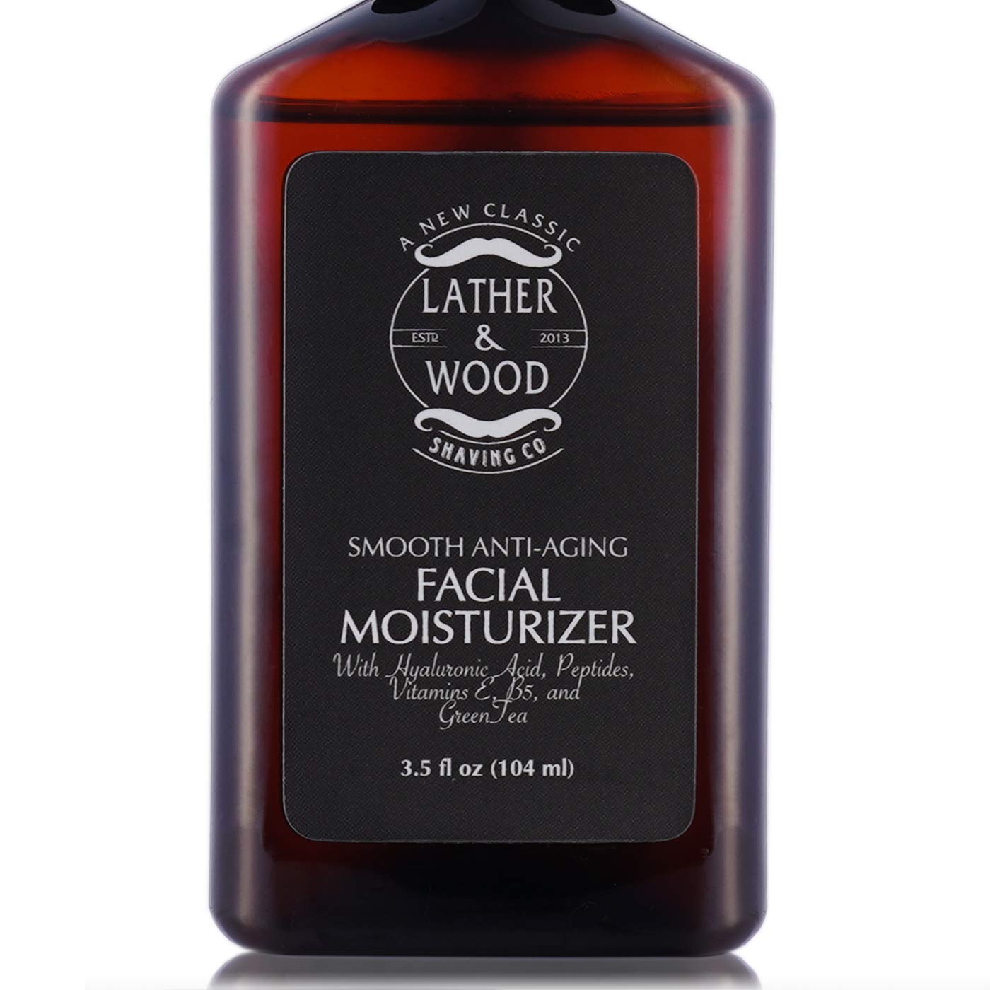 Advanced Face Lotion for Men | Natural Fast Absorbing Non-Greasy Mens Face Moisturizer | Calms and Hydrates | Eliminates Dry, Flaky, and Tired Looking Skin | Fragrance Free | Made in USA | 4oz