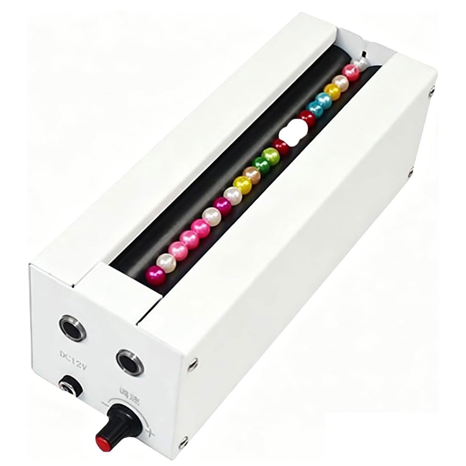 Eiwitany Automatic Bead Spinner & String Maker, Adjustable Speed, Thickened Needle, Perfect for Pearls, Gemstones & Jewelry Making (Single)