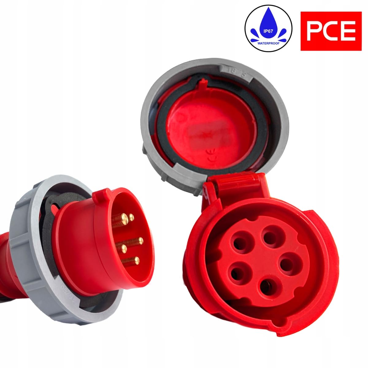 Hilark Cable Tech PRZEDŁUŻACZ SIŁOWY GUMA 50M H07RN-F 5x2,5 IP67 16A