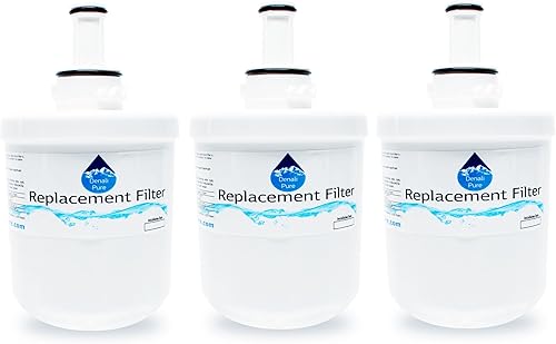Miniatura 2 de 3-Pack Repuesto para Samsung rs2534wwXAA Filtro de agua para nevera (Compatible Cartucho de filtro de agua para nevera Samsung DA2900003G, Samsung
