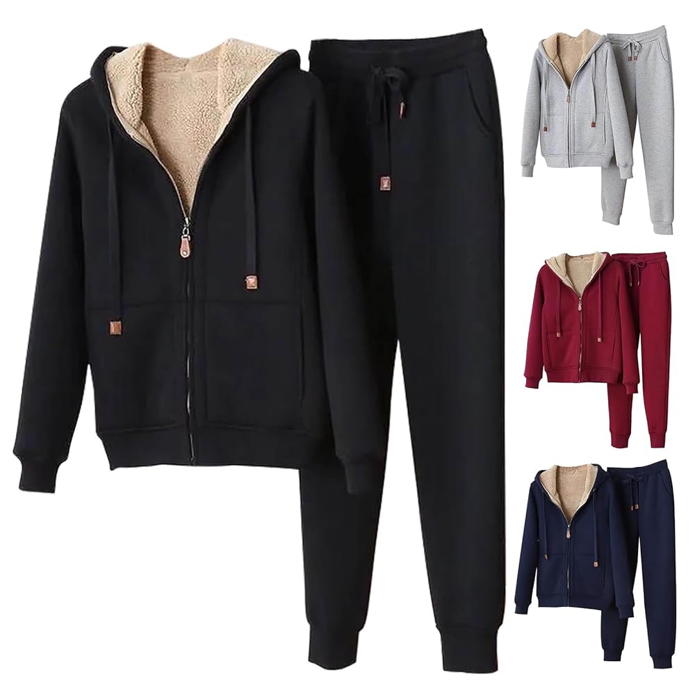 Amazon.com: Womens Sweatsuits 2 Piece Set Zip Up Hooded Amazon.com: Womens Sweatsuits 2 Piece Set Zip Up Hooded