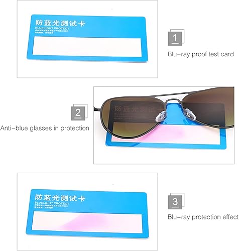 Miniatura 6 de Devirld 2 pares de anteojos de lectura bifocales 3.5 anti luz azul UV400 aviador lector solar para hombres y mujeres, lentes ligeros