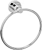 Dynasty Hardware DYN-4011-CM Manhattan 17cm Diameter Towel Ring, Polished Chrome