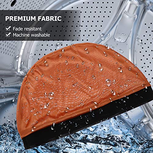 PIXNOR 4Pcs Elástico Tampas Peruca Onda de Seda Tampas para Crianças Com Homens