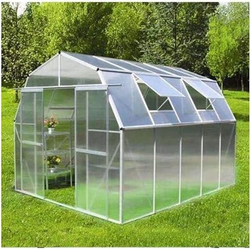 Clear Acrylic Plastic,Clear Acrylic Greenhouse Replacement Cover Impact Resistant Polycarbonate Sheet Canopy Awning Panels Easy to Bend & Cut Pergola Balcony Windshield 1.5x10m - Image 3