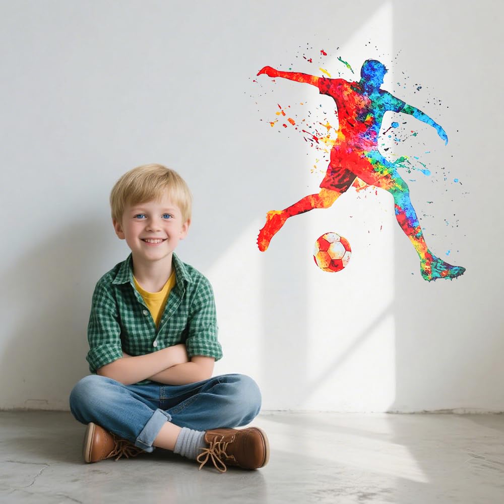 Quadro Sport Calcio 120x80   Decorazione Parete Tela i B 0044 b a
