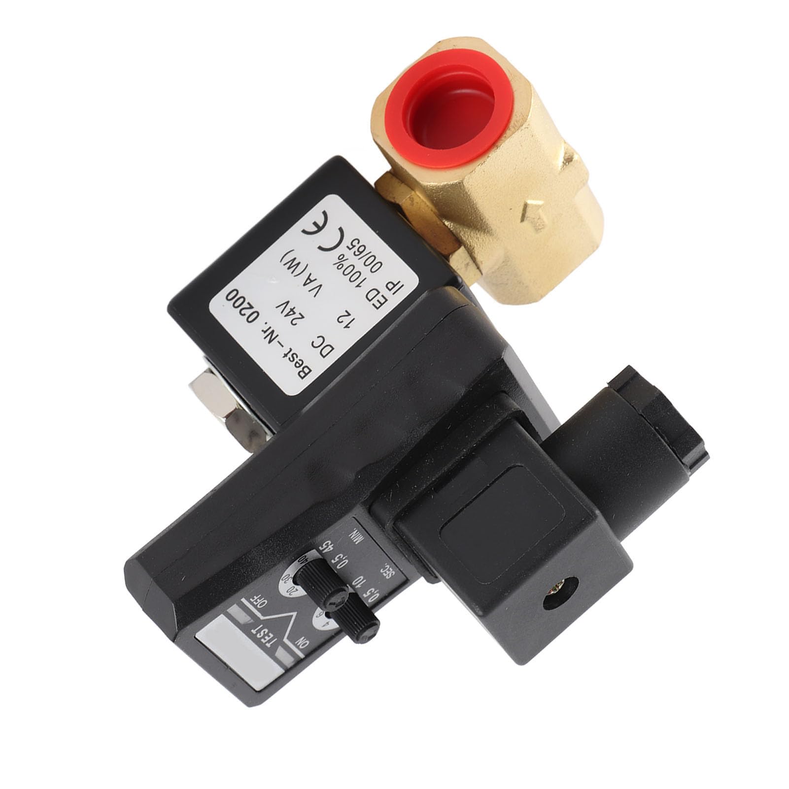 Valvola di Scarico Elettronica, Design Compatto in Ottone (DC24V)
