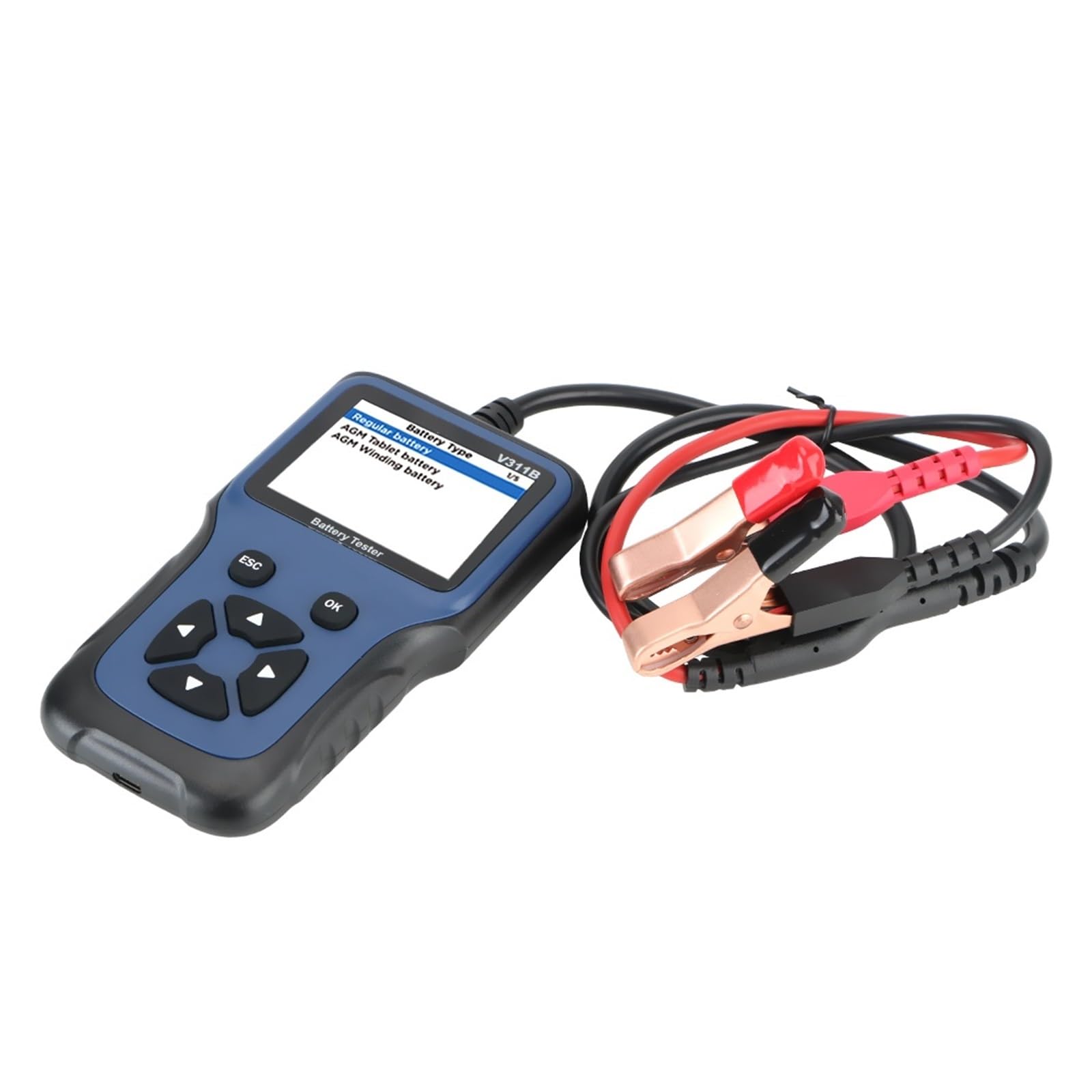 DELURA Détecteur De Batterie Automobile 12V Chargeur De Batterie De Voiture Testeur Analyseur Outil De Diagnostic Automatique Analyseur Outils Automobile