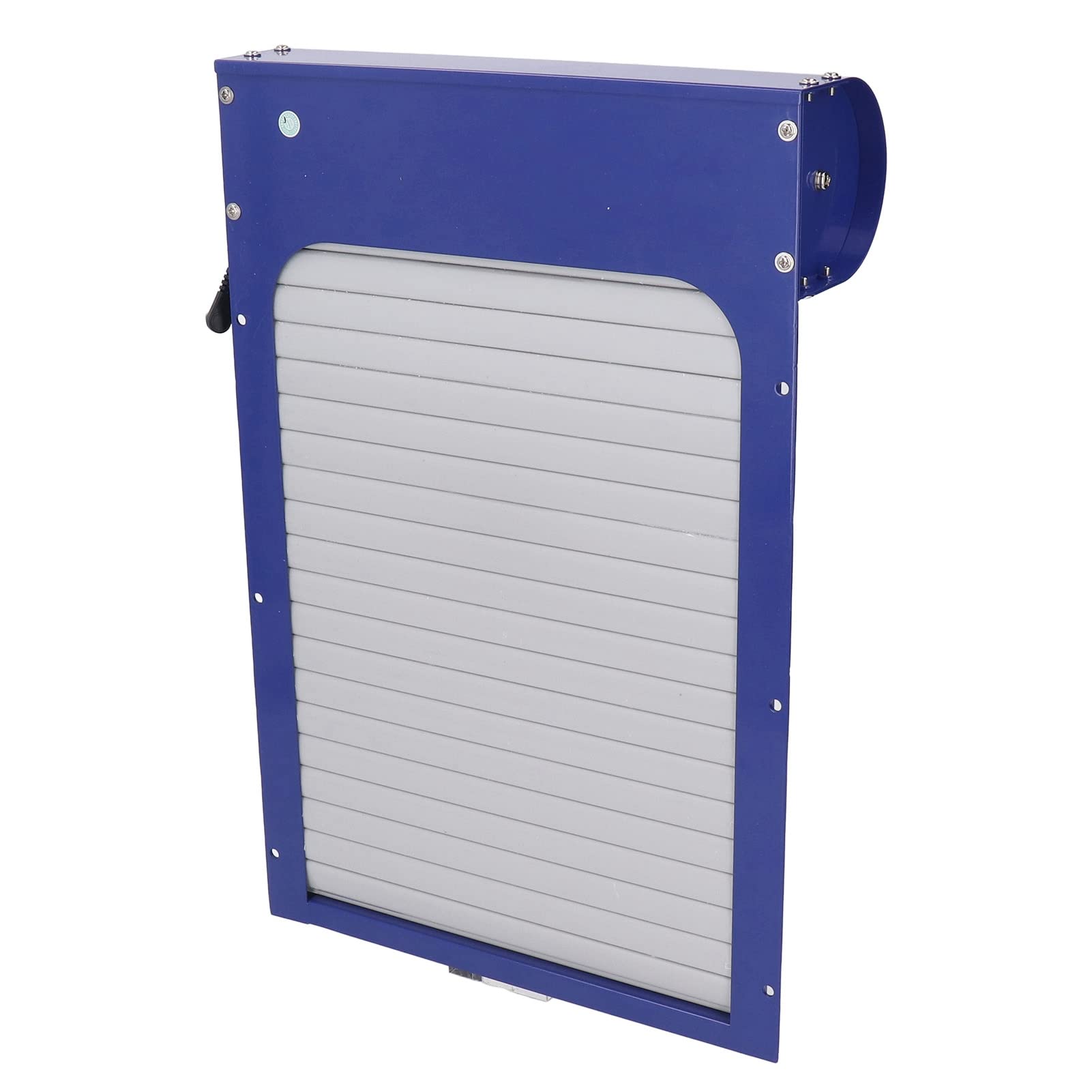 VGEBY Puerta Automática para Gallinero, Puerta de Aluminio con Energía Solar y Controlador LED HD para Acceso a Aves de Corral, Pollos, Patos, Gansos