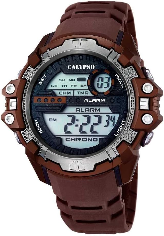 Calypso Watches Gents Watch Digital Plastic XL Digital Quartz K5656 / 3